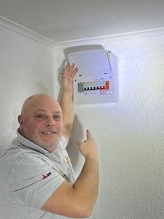 Gareth, lead electrician
